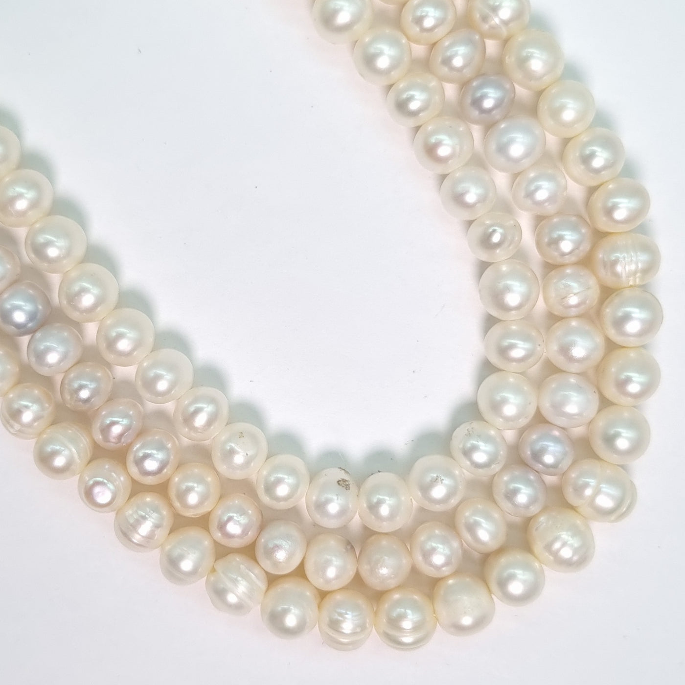 Perla Cultivada de 6-8 mm. por tira O2508