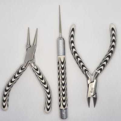 Kit de pinzas modelo Zebra The Bead Smith S297