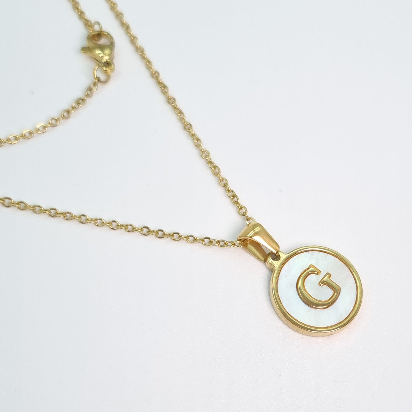 Collar de letra "G" circular acero T1392